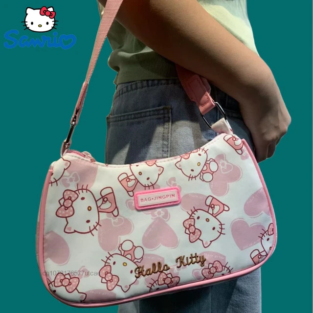 NWT Vintage 2009 Sanrio Hello Kitty Hawaii outlets Plumeria Kawaii Hobo Purse Bag