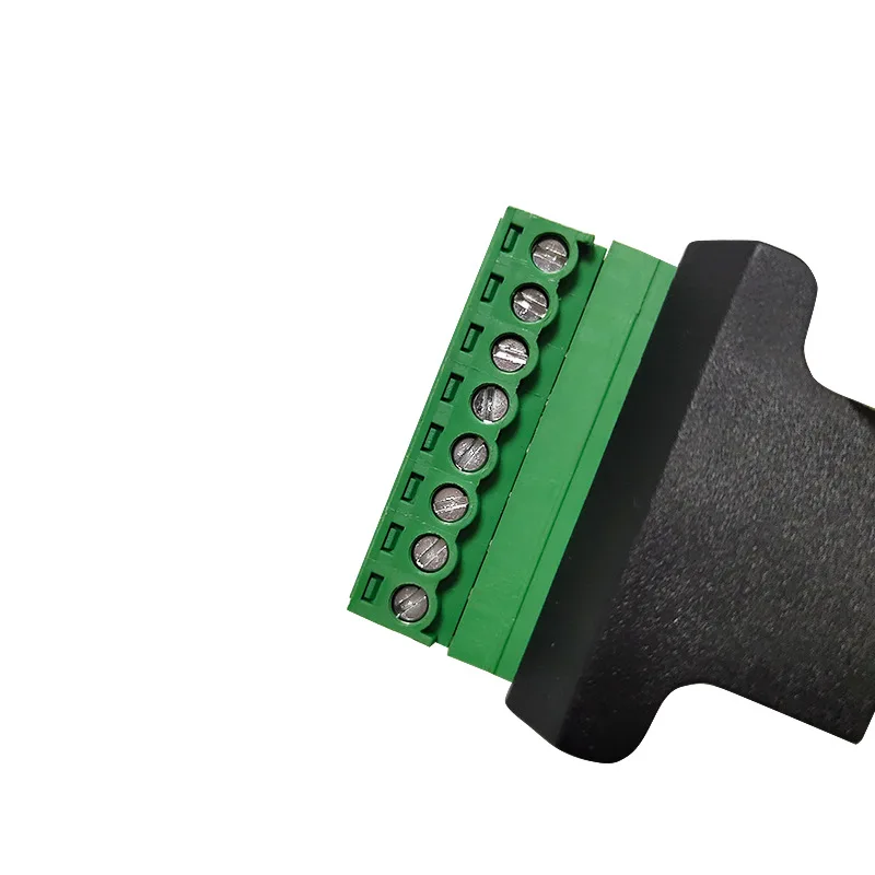 RJ45 zu 8PIN Terminal Grün Ethernet Konverter 8P8C Kristall Modulare Crimps LAN Netzwerk Linie Stecker RJ45 Männlich Weiblich Verlängern Adapter – Detail 7