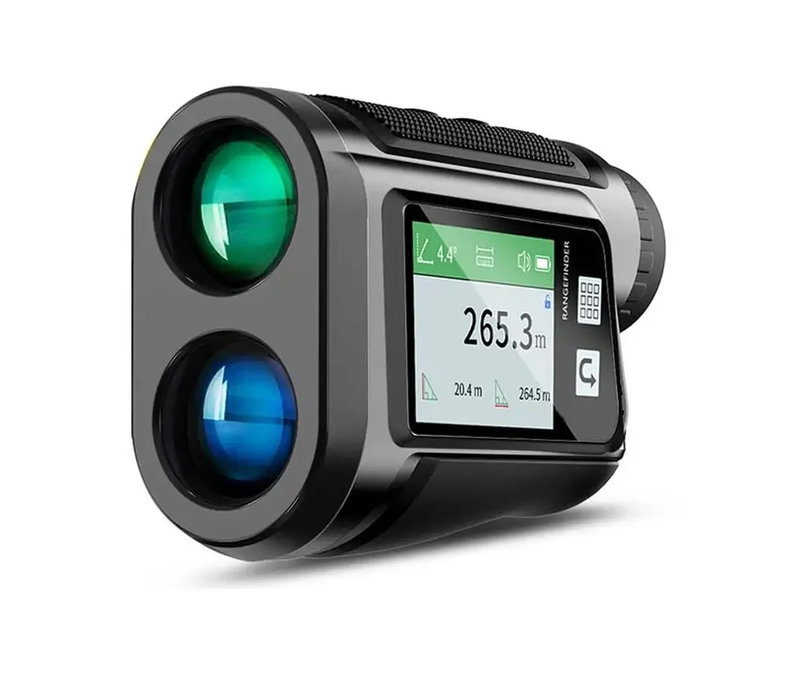 

HS15M Outdoor Handheld Laser Range Finder Telescope With LCD Display Hs6M Laser Distance Meter With External Display
