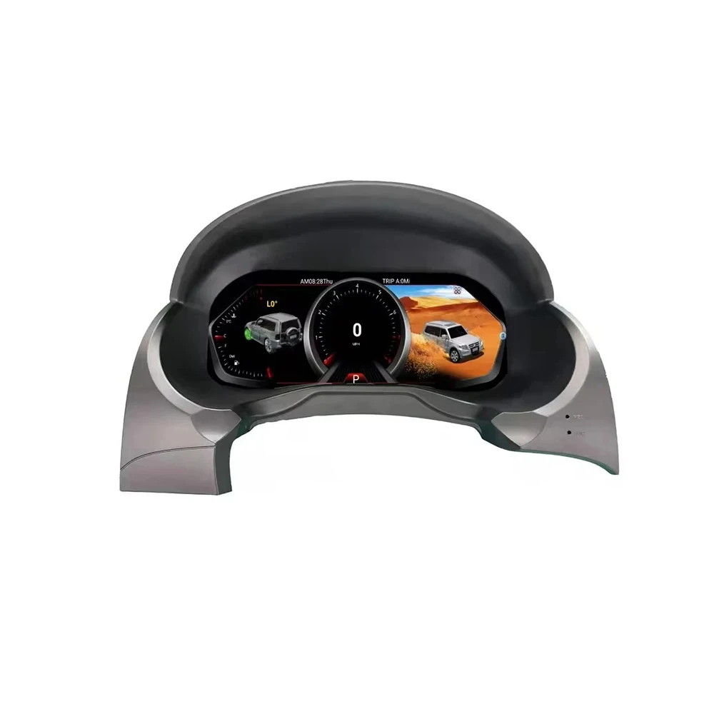 

12.3" LCD Car Digital Dashboard Cluster for MITSUBISHI PAJEROJK 2008-2018 Virtual Instrument Panel Speedometer Cockpit Upgrade
