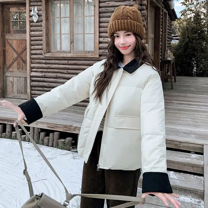 

Парки женские уличные осенние шерстяные ребристые подол на кнопках с рюшами и поясом на поясе элегантные изящные современные разноцветные