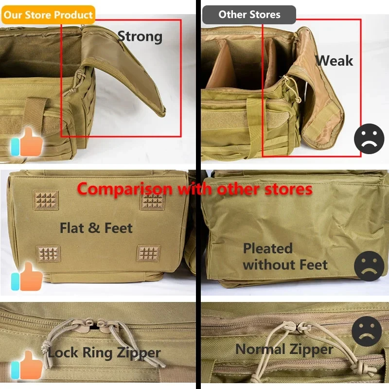 Outdoor Tactical Multi-Functional Storage Bag Large Capacity Handbag Sports Single-Shoulder Tactical Backpack