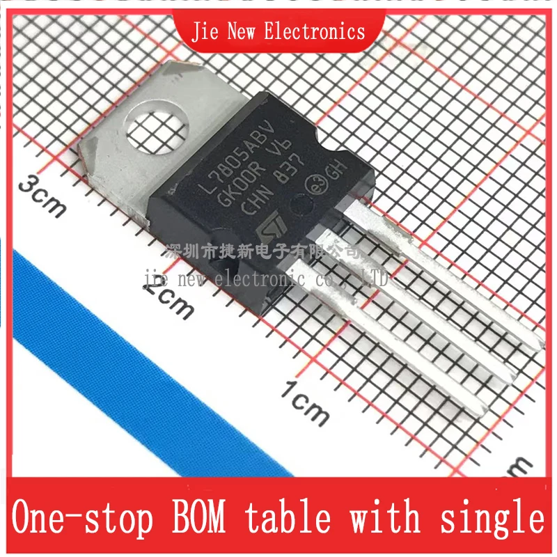 10PCS L7805ABV TO-220  Integrated circuit new original spot supply