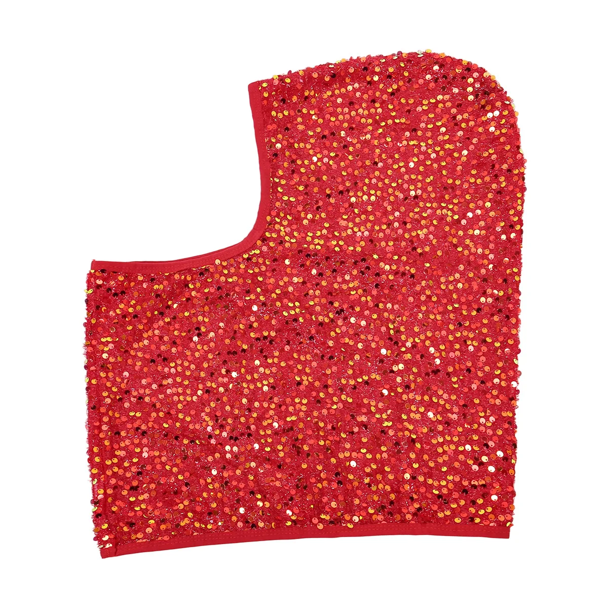 lenco-de-cabeca-elegante-com-lantejoulas-e-capuz-cor-solida-macio-para-festas-e-apresentacoes-hijab-xales-instantaneos-acessorio-de-cabeca-de-vestir