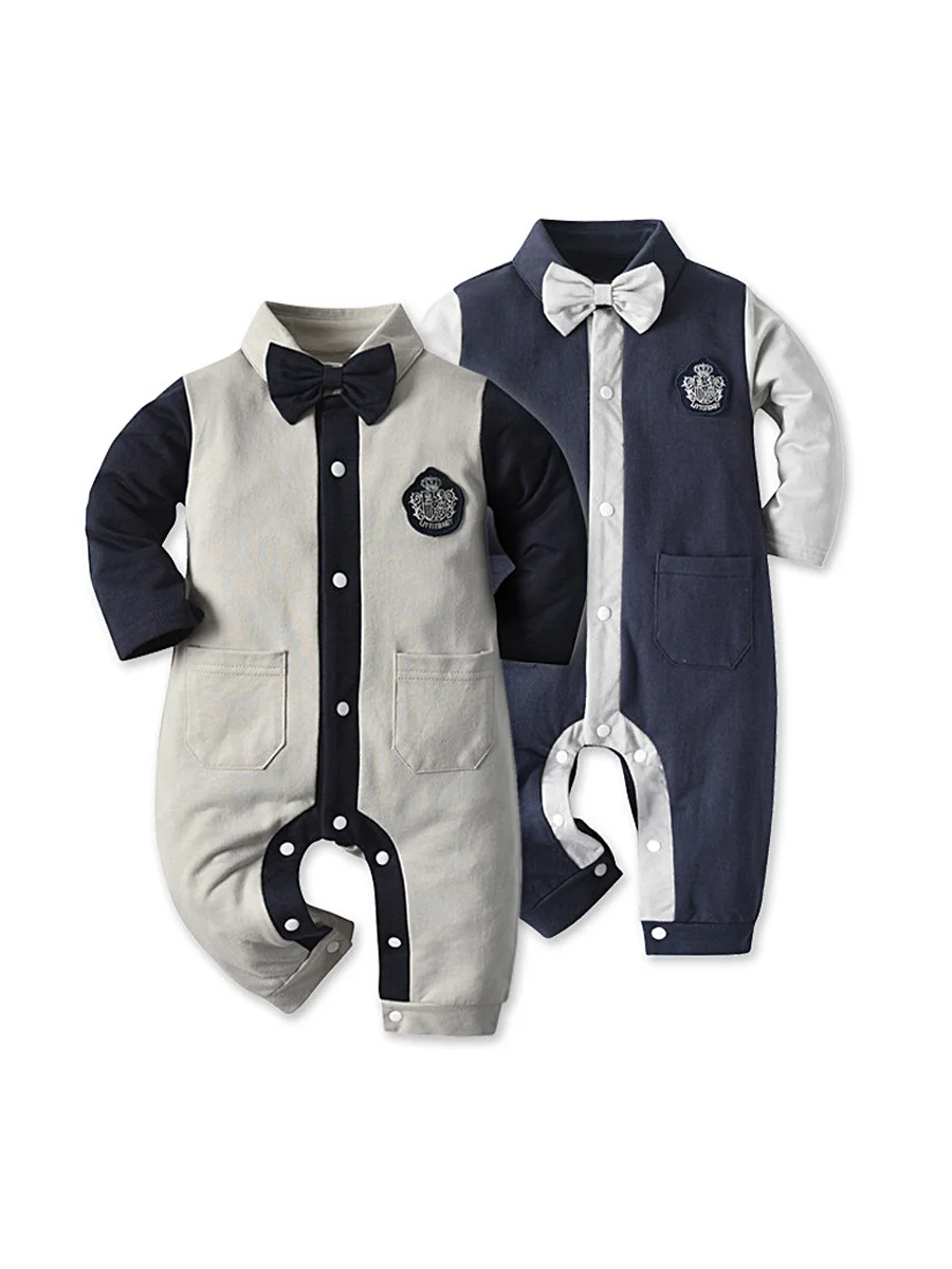 

3374Special Offer~Handsome Long Sleeves Baby Boy's Jumpsuits