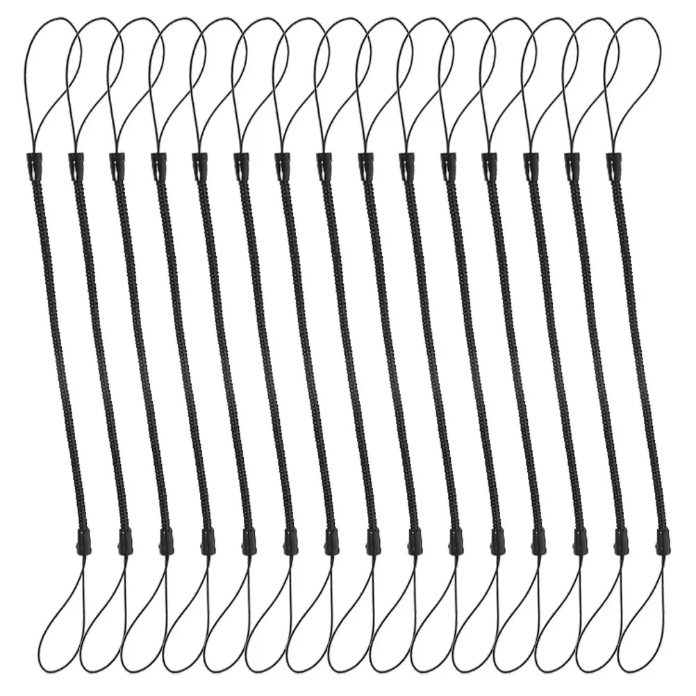 15Pcs Stretchable Spring Cord Stylus Tether Anti-Lost Pen Lanyard Sleek Portable Robust for Remarkable Drawing Writing