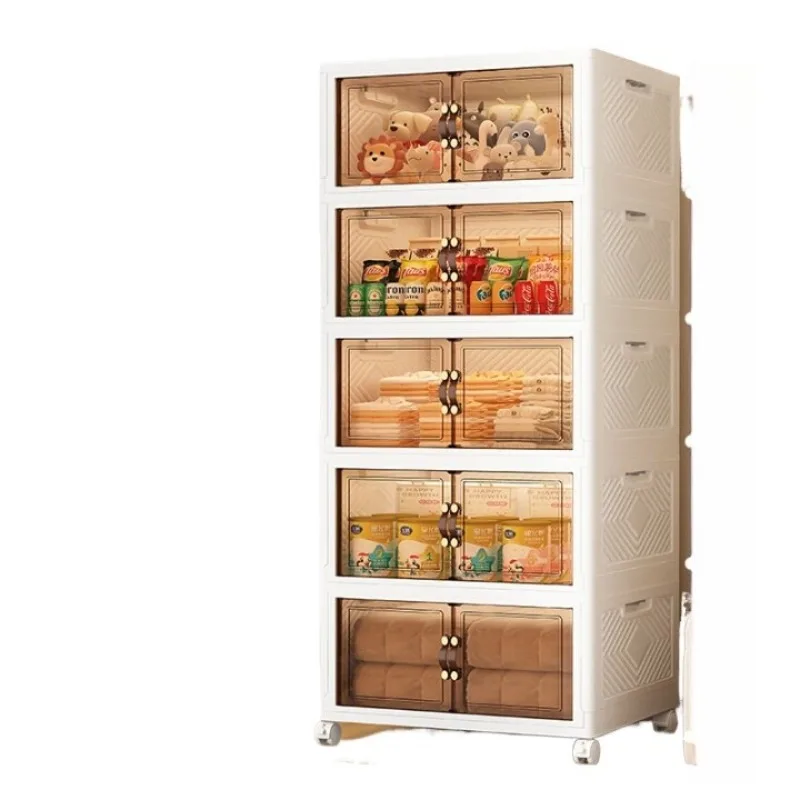 

Large capacity folding locker