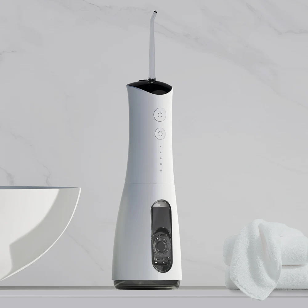 도매 전문 전기 무선 구강 세정기 IPX7 방수 충전식 휴대용 치아 구강 클리너 USB
