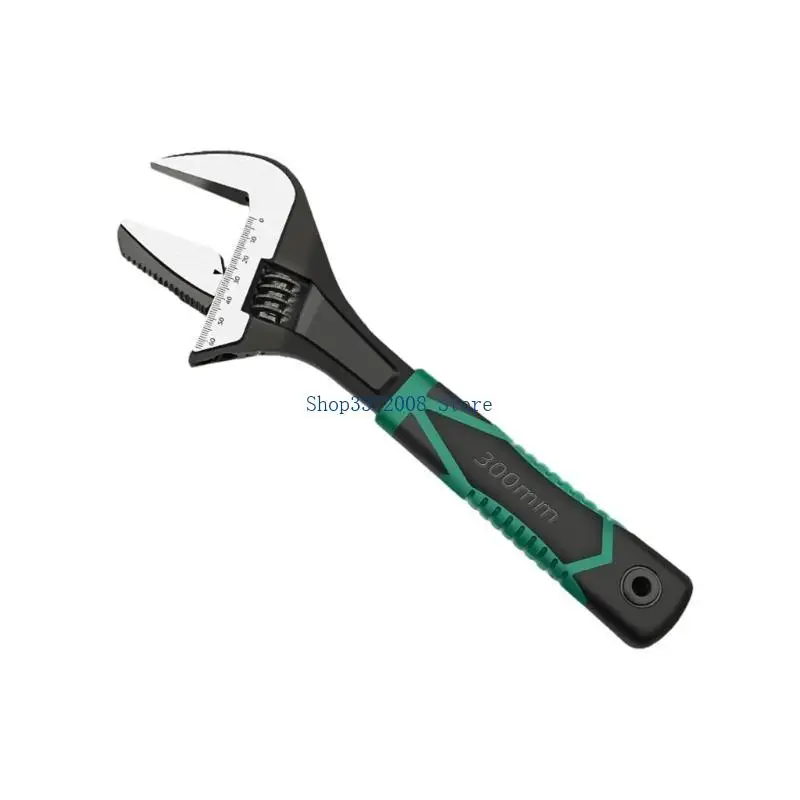  Adjustable Wrench With Cushion Grip (6in,8in,10in,12in) for DIY Enthusiasts