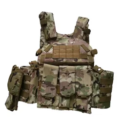 Chaleco táctico Multicam MOLLE 6094 para airsoft y militar
