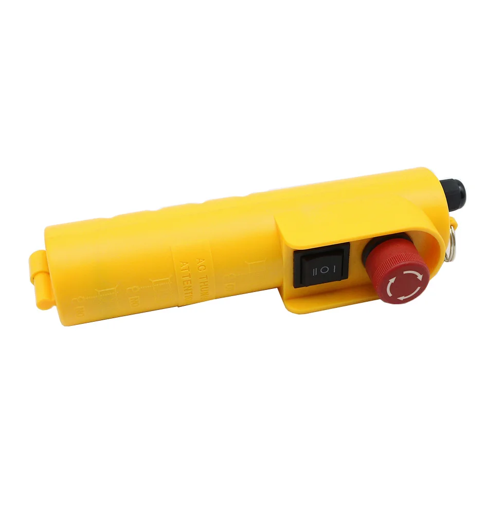 COB-61DRH direct operation rain proof crane control electric hoist with emergency stop mushroom head switch button
