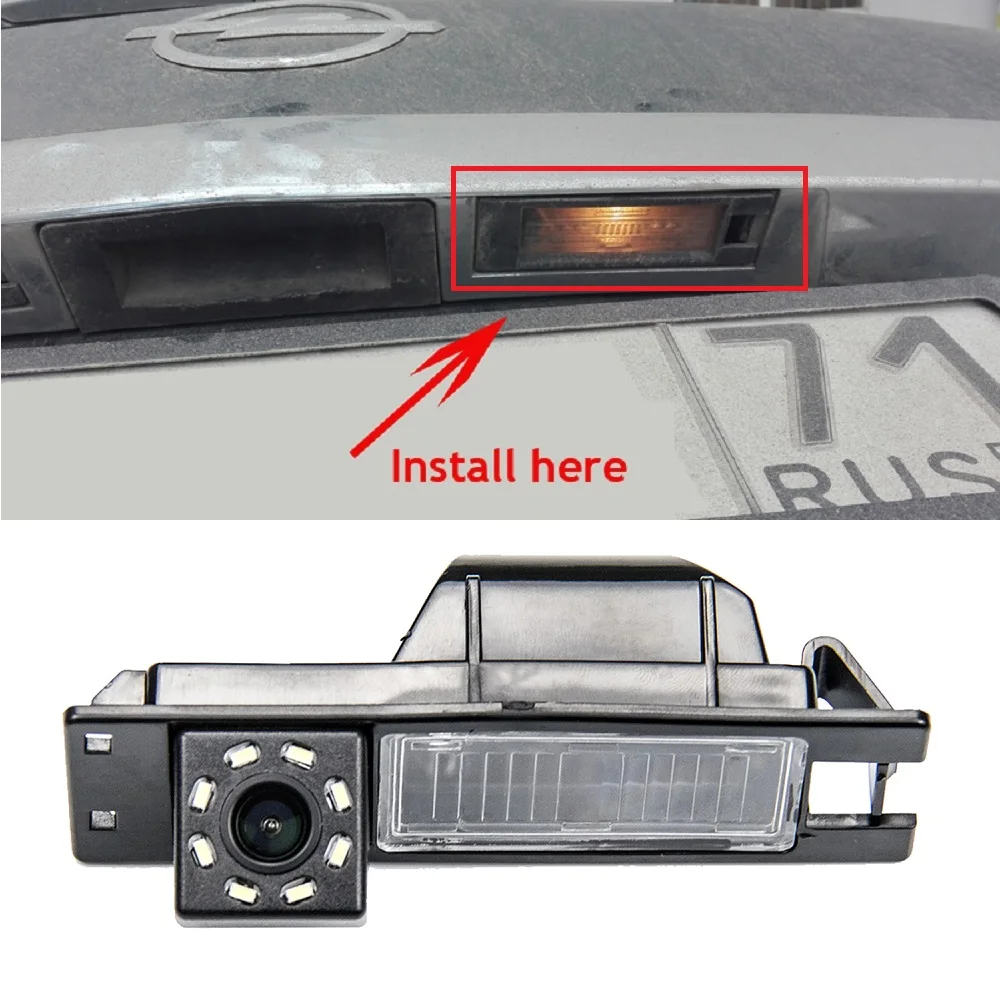 Kamera cofania HD do Alfa Romeo MiTo AR Furiosa Opel Corsa Astra Vectra Meriva Zafira Doblo Grande, kamera cofania