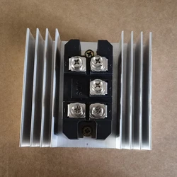 MDS100A MDS150A 1600V 3 Phase Diode Bridge Rectifier 100A 150A with W95 Heat Sink Industrial Sturdy Shockproof Packaging