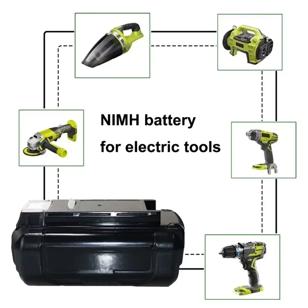 40V 10Ah High Capacity Li-ion Battery for Ryobi OP4040 OP4026 OP40501 OP40401 OP4030 OP4050 OP4060A OP40201