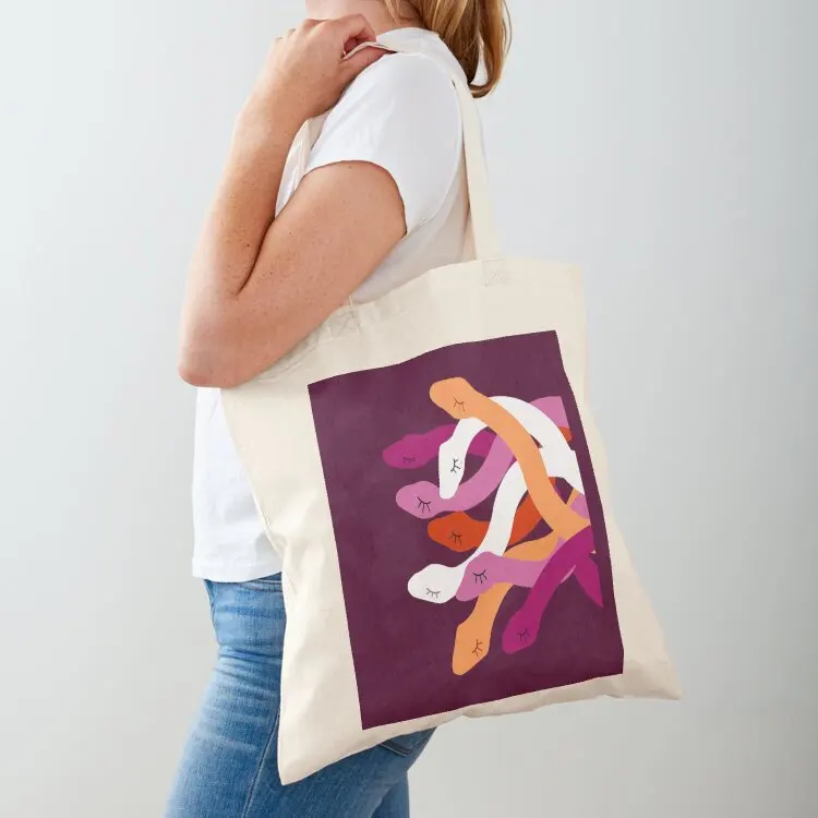 

Snakes - Lesbian Tote Bag cute pouch bag Shopping bags Women's handbag Lady bag