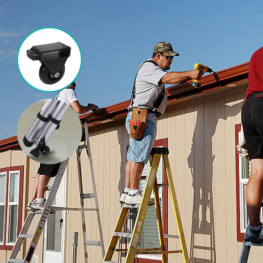 4pcs-aluminum-alloy-wheels-telescopic-extension-ladder-casters-replacement-portable-folding-ladder-accessories-durable-wheel-kit