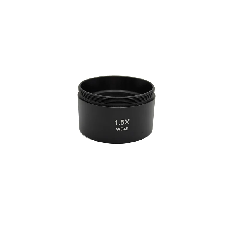 0.3X/0.5X/0.7X/0.75X/1X/1.5X/2X Microscope Auxiliary Objective Lens Barlow Lens 1-7/8\