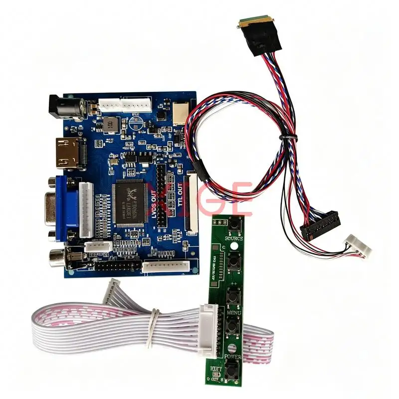 

For LTN101NT05 LTN101NT08 LTN101NT06 LTN101NT07 Drive Board Kit 1024*600 1024x600 40-Pin LVDS Laptop Display Screen HDMI+VGA+AV