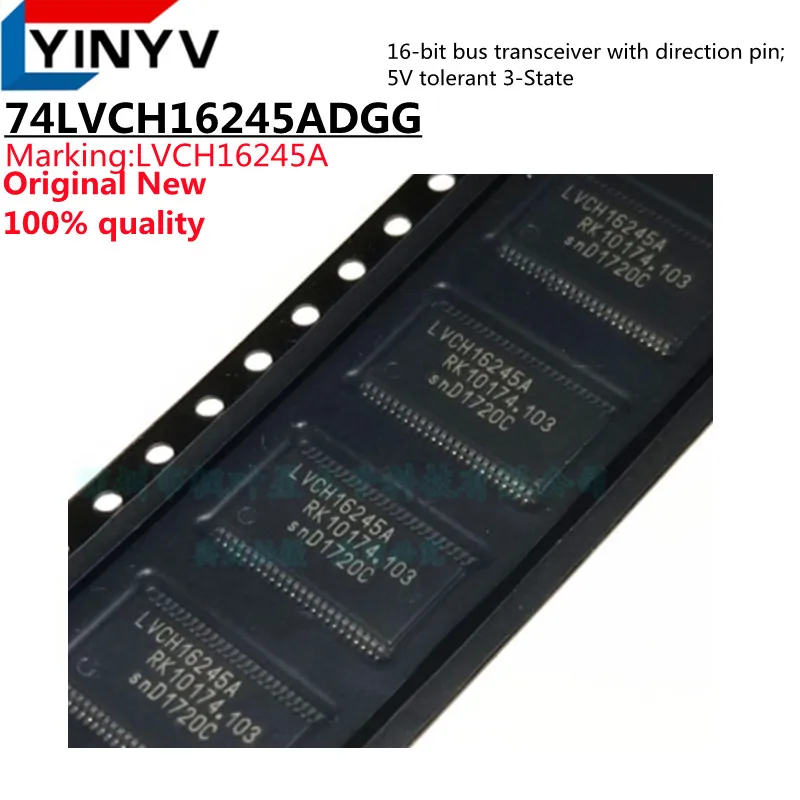 10PCS 74LVC16245ADGG LVC16245A 74LVC16244ADGG LVC16244A 74LVCH16245ADGG LVCH16245A 74LVCH16244ADGG LVCH16244A  New 100% quality