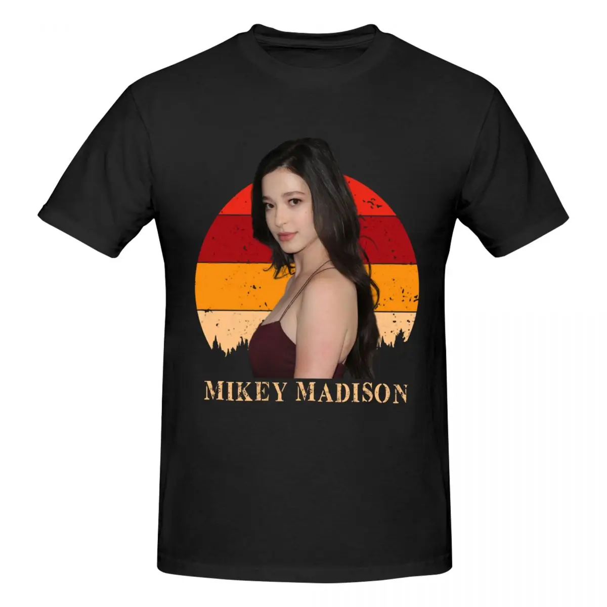 Men Mikey Madison Trendy T Shirt Vintage Plus Size Cotton Crewneck Sleeve Custom T Shirts