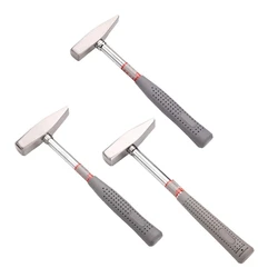 Fitter Hammer Rubber Handle Hammer Head Flat Hammer High Carbon Steel Duckbill Hammer Electrician Small Hammer Hand Tool