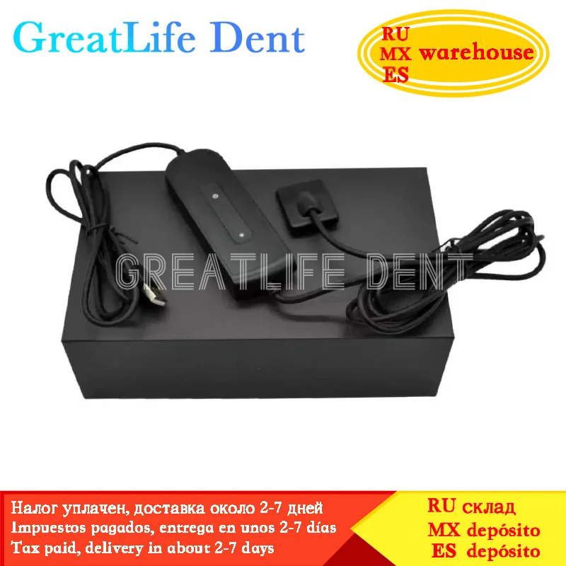 GreatLife Dent Original APS CMOS IP68 Waterproof Digital Dental X Ray Sensor Dental Runyes TWAIN Driver Rvg X-Ray Sensor Image