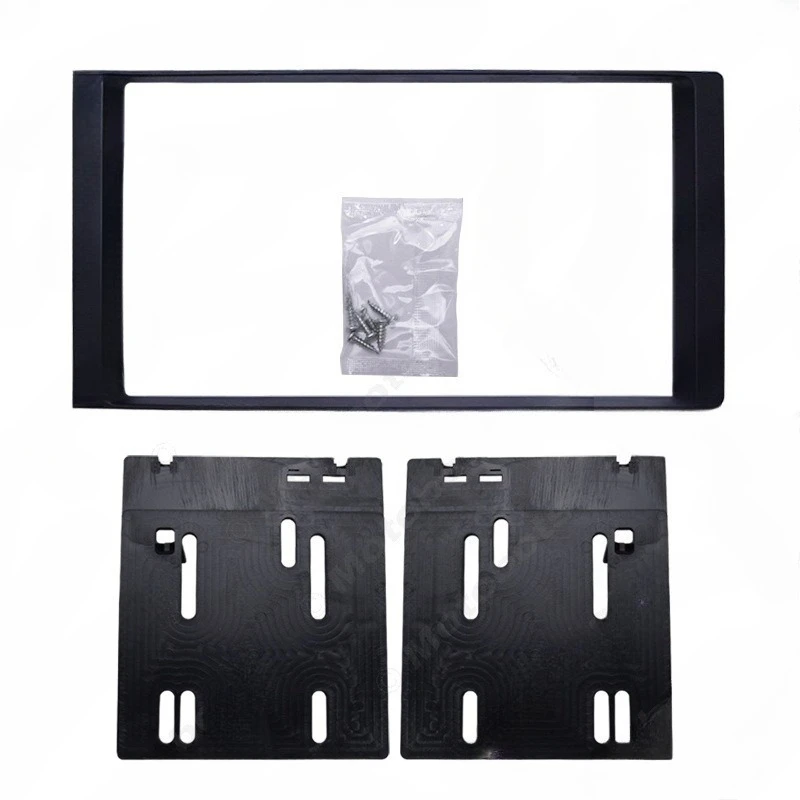 For Car Radio Fascia Dash Panel Trim For Subaru XV Forester WRX Impreza, Universal DVD CD Player Stereo Installation Frame