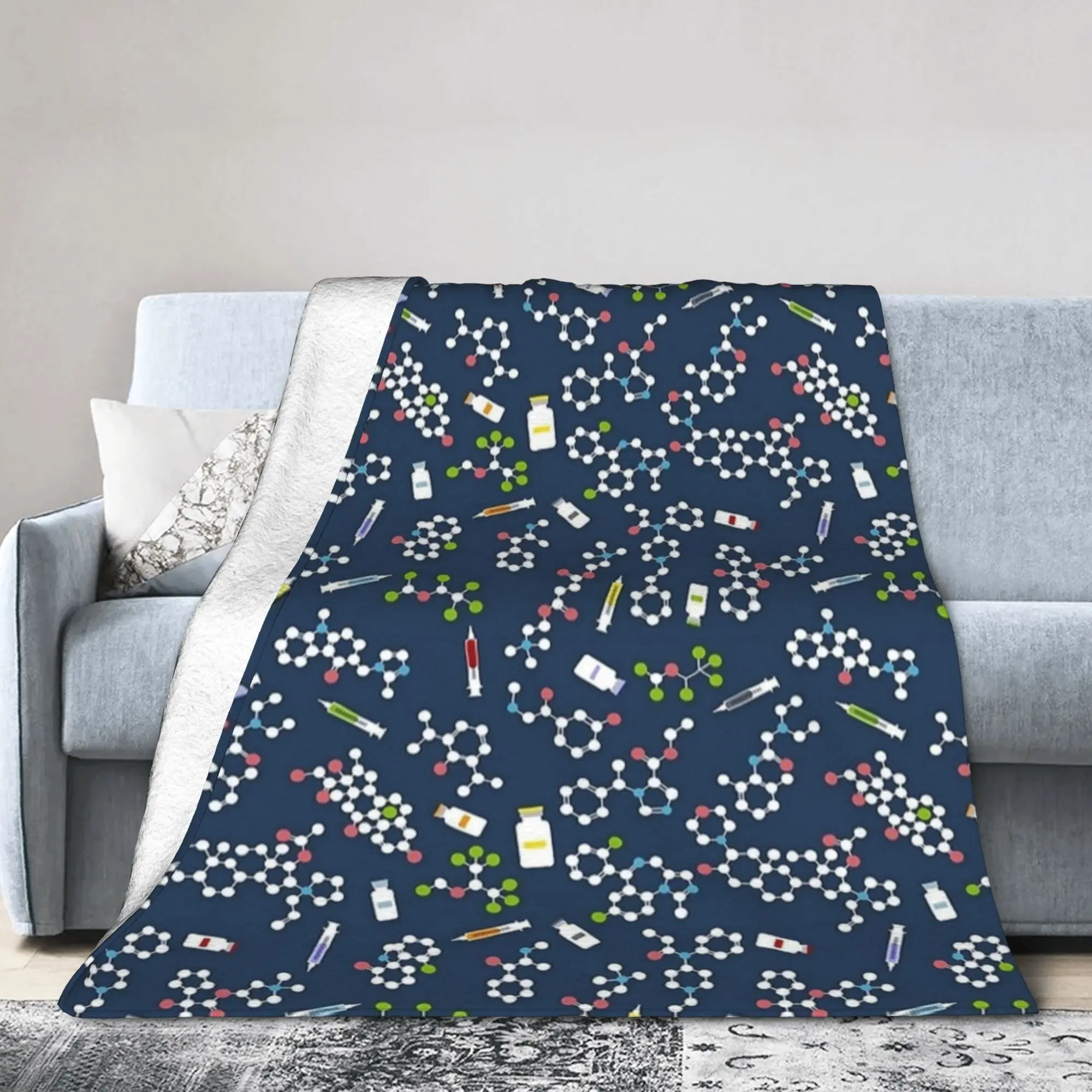 Anesthesia Anesthesiology Medical Blanket Anesthetist Flannel Bedding Throw Blanket Bedspread Thin Gift Breathable