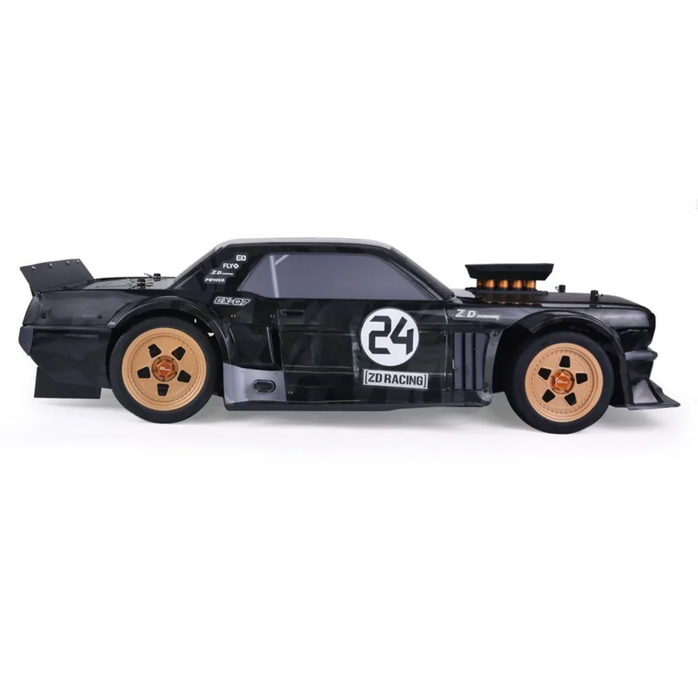 1/7 ZD Racing EX07 RC Samochód Sportowy Elektryczny Zdalnie Sterowany Pojazd Szosowy Silnik Bezszczotkowy 4082 System Oświetlenia Amortyzatory Ze Stopu Aluminium