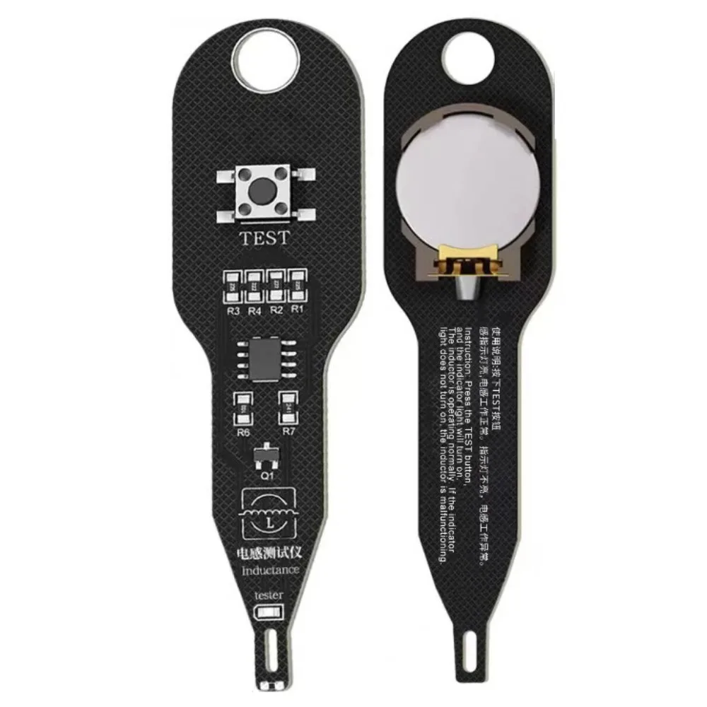 High Accuracy Motherboard Coil Tester Quick Investigation Professional Electromagnetic Induction Tester Battery-powered