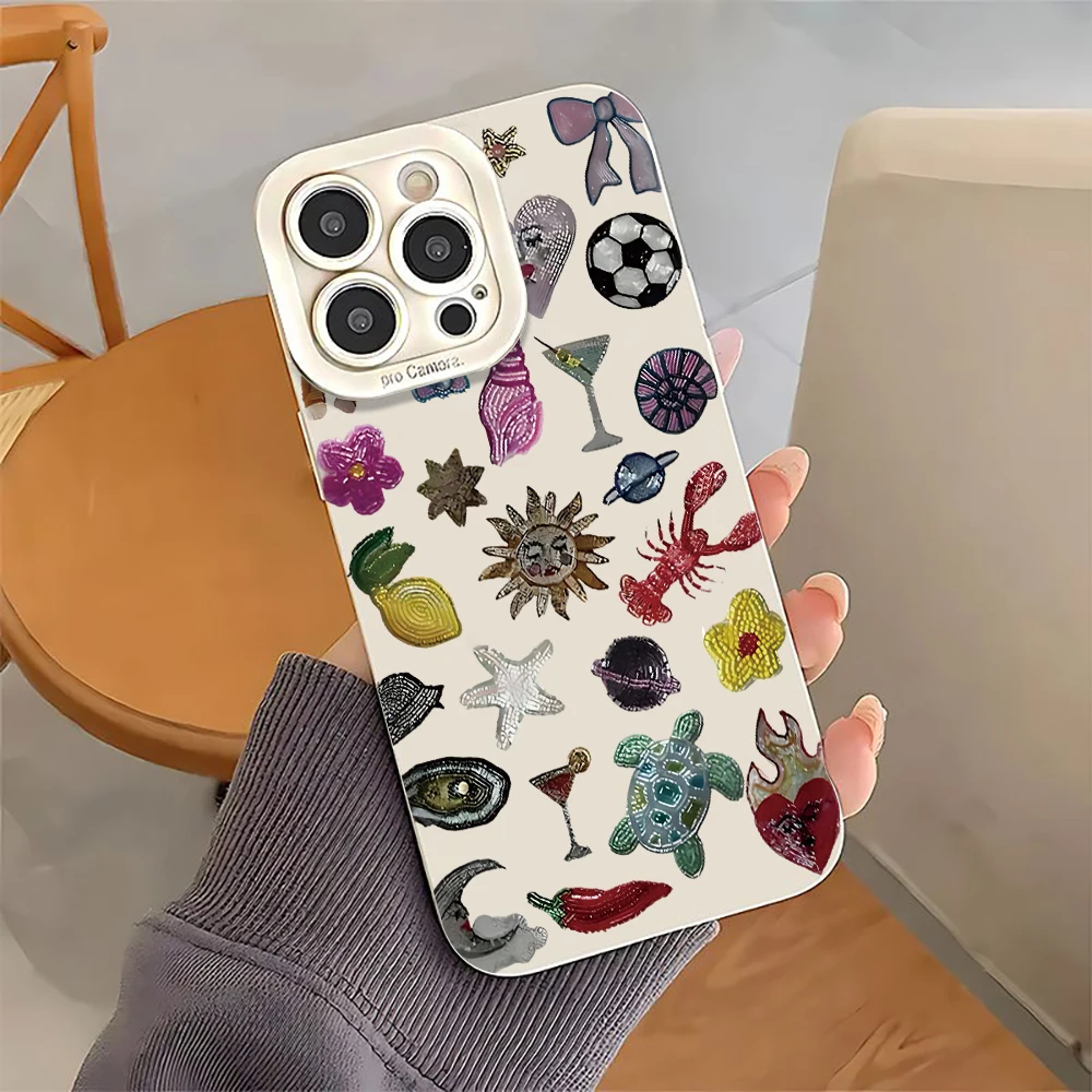 Trendige Handyhülle für Samsung Galaxy S26 S25 S24 S23 Ultra S22 S21Plus FE A57 A56 A55 A54 A53 A36 A35 A34 5G TPU-Cover – Detail 11