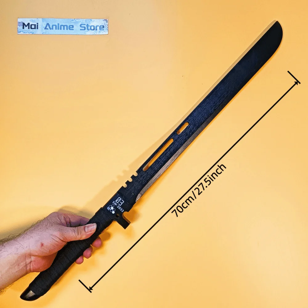 Hoshina Soushirou Katana véritable Katana Original samouraï Anime Kaiju No.8, accessoire de Cosplay, épée, couteau Ninja, jouet non tranchant, cadeau, 70cm