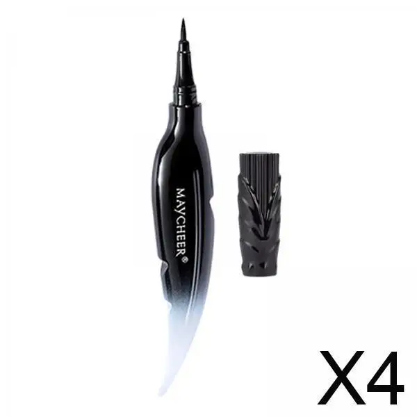 Make-up Eyeliner Waterdicht potlood Sneldrogend Veegvast Zachte borstel Natuurlijke look voor bruiloften, schoolbal en thuisgebruik