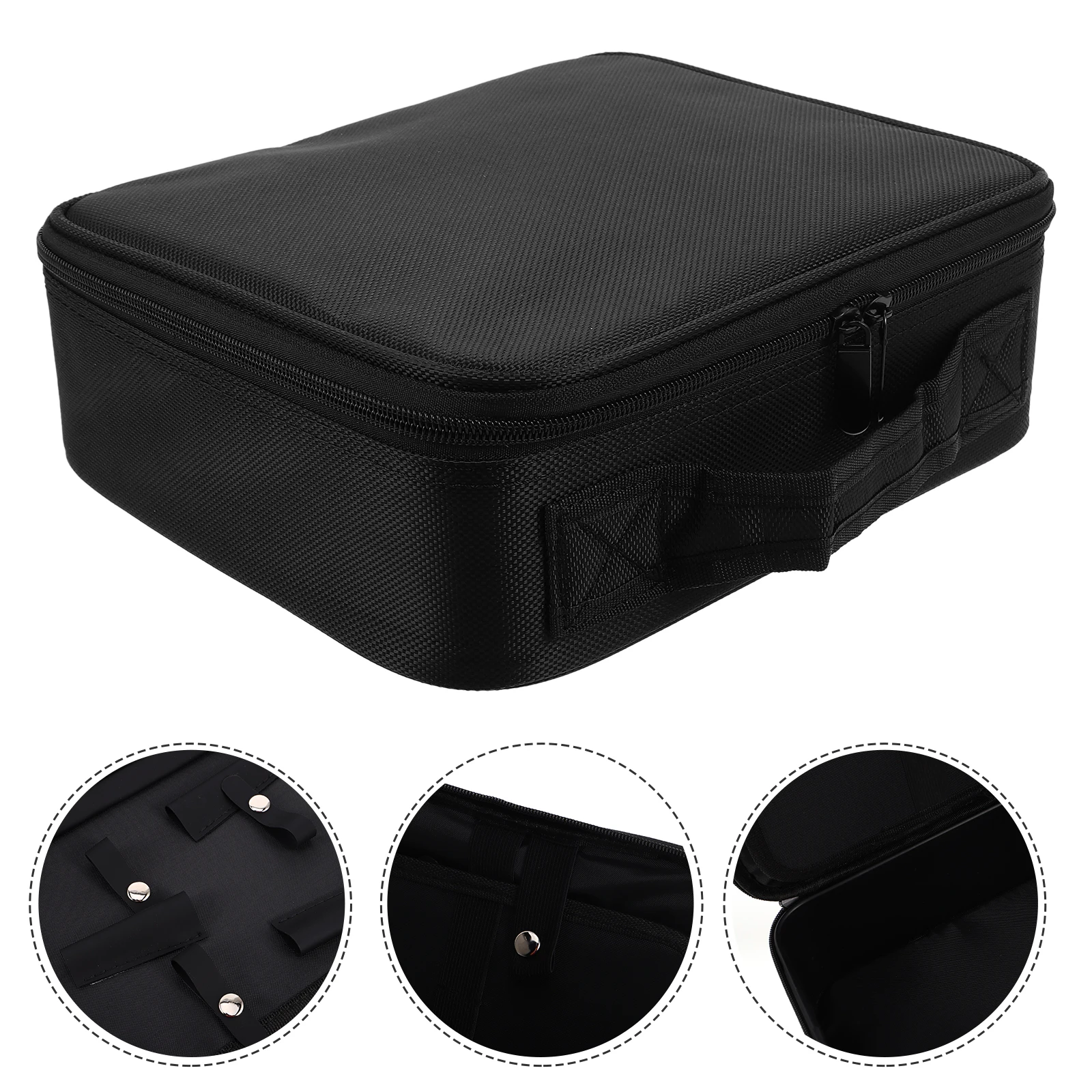 

Sturdy Oxford Cloth Hairdressing Tools Storage Case Durable Barber Tool Organizer Bag With Zipper Portable Salon Equipment