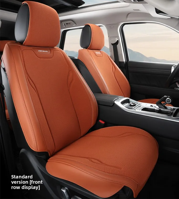 Breathable Seaweed Fiber Car Seat Full Cover Universal Cushion Non-slip Luxury Car SUV Rams Latex Seat Full Cover Protection