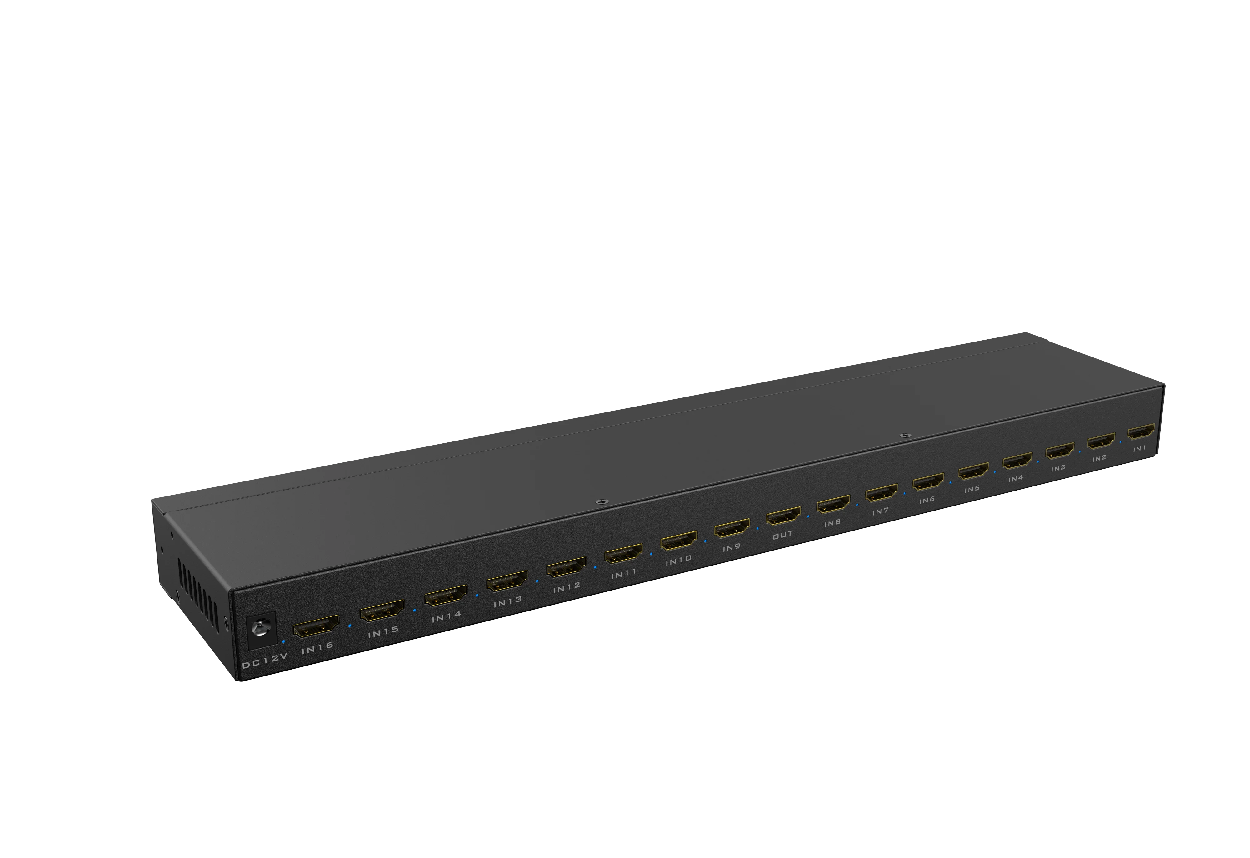 HDMI Multiviewer 16X1,  HDMI Selector 1080p Video Wall Quad Screen HDMI Multi-viewer 16 in 1 Out