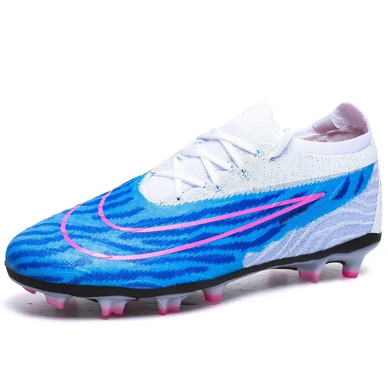 Men Football Boots Outdoor Training Sport Soccer Shoes Breathable Adult Kids TF/FG Cleats Grass Drop Shipping Match Sneakers image 6