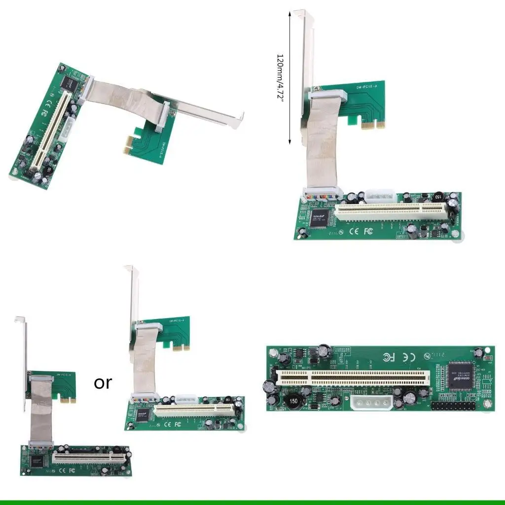 u55c-pcie-to-pci-for-express-x16-conversion-card-pci-e-expansion-converter-adapter-extender-board-txb092