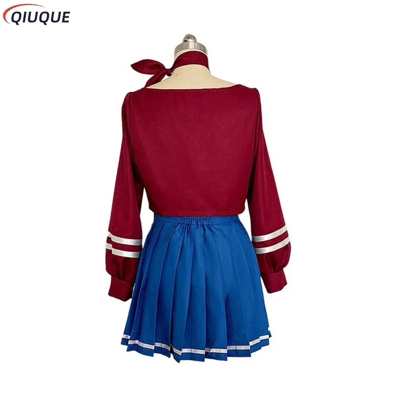

MiSide Crazy Mita Cosplay Game Cosplay Costume Headwear Wig Shoes Women Primary Yandere Outfit Halloween Creepy Mita Clothes