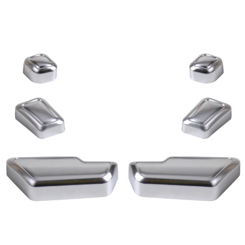 

Silver Button Chrome Switch Door For Mercedes-Benz E Class W212 ABS Seat Adjust Trim 6pcs Part Replaces Latest