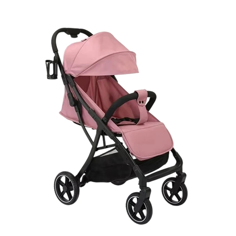 

Customizable Foldable Baby Buggy for Outdoor Use with Adjustable Features for Sitting or Lying Down