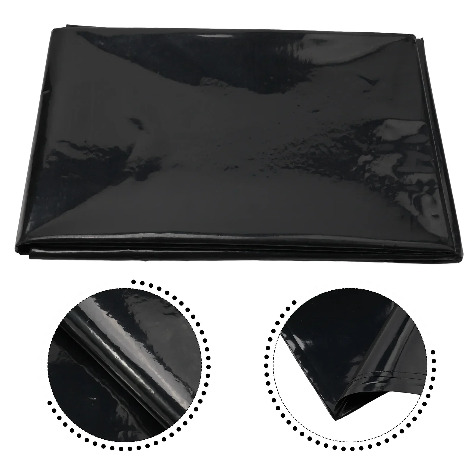 Waterproof Black Liner Film Fish Pond Liner Garden Pools Reinforced HDPE Heavy Duty Guaranty Landscaping Pool Pond