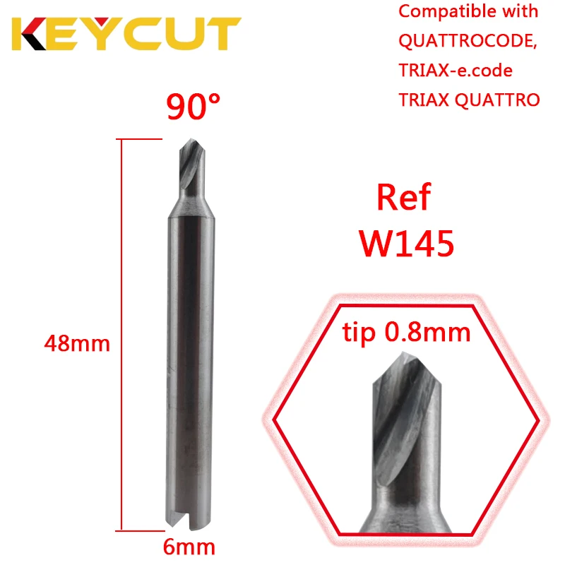 

SILCA W145 Fits SILCA TRIAX PRO TRIAX E.CODE QUATTROCODE For DOM Keys Aftermarket Locksmith Tools