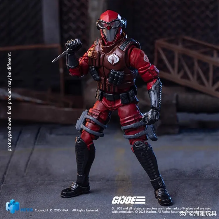 

In Stock Hiya EXQUISITE MINI Series G.I. Joe Crimson Viper EMG0461 1/18 10.5cm Action Figure Anime Model Trendy Toy Collectible