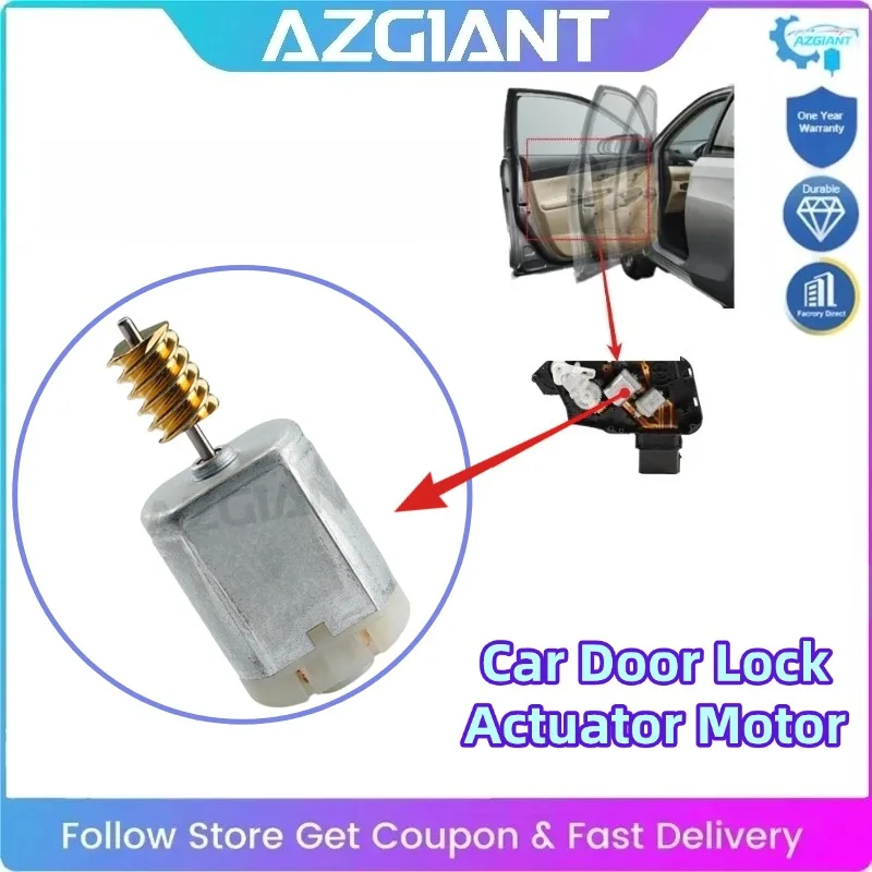 

AZGIANT FC-280 12V DC Car Door Lock Actuator Motor Car Accessories for 2008-2015 Jaguar XF CC9 X250 XK XKR Auto Door Lock Repair