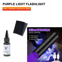 Mini UV light hair extensions kit with glue uv light for gel nails hair extension machine for V light hair extension glue 20ml