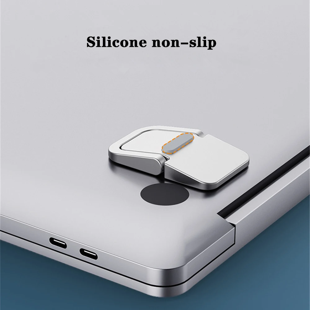 Mini Tragbare Beine Laptop Ständer Für Computer Tastatur Halter Laptop Steht Für Macbook Huawei Xiaomi Notebook Aluminium Unterstützung – Detail 11