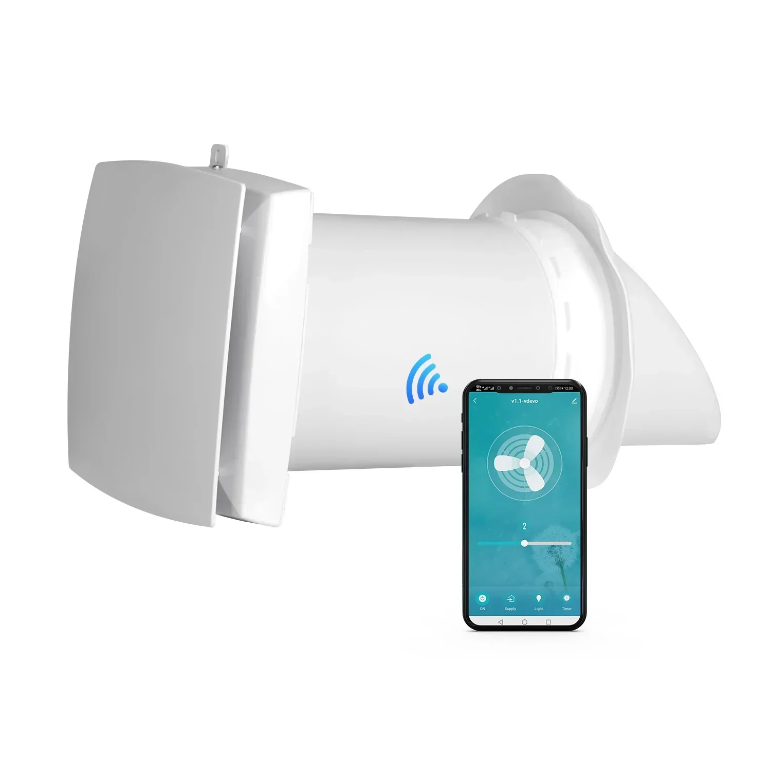 Hot Selling Exchanger Mounted Energy Home Fresh Air Unit Single Room ventilato Wall Heat Recovery Ventillator