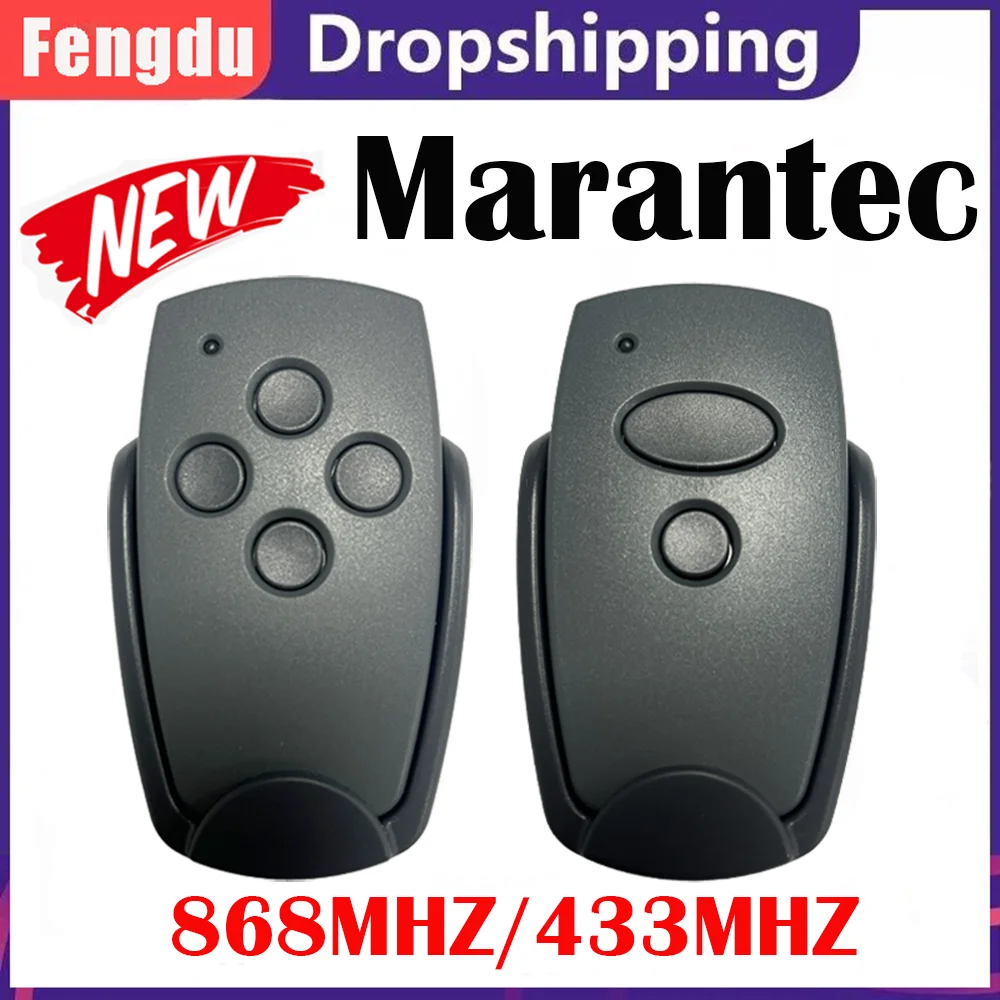 Garage Door Remote Marantec 868 MHz 433MHz For Digital D302 D304 D313 433 D323 D382 D384 D321 Remote Garage Gate Control