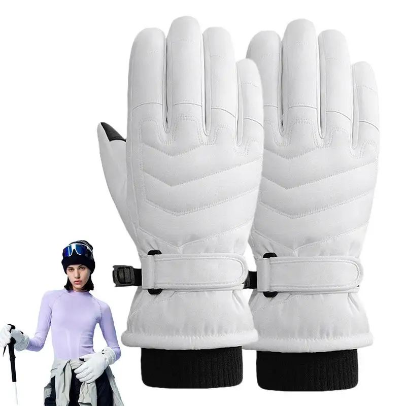 

Gloves With Touchscreen Fingers Non Slip Warm Touchscreen Running Gloves Thickened Insulated Gloves For Cycling Biking Sporting